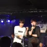 共同主催の2組。左からTANEBI・杉山勝彦、上田和寛、SHAKE・大野瞬、大野陸
