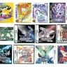 「ポケットモンスター」シリーズ25タイトルのパッケージ集合