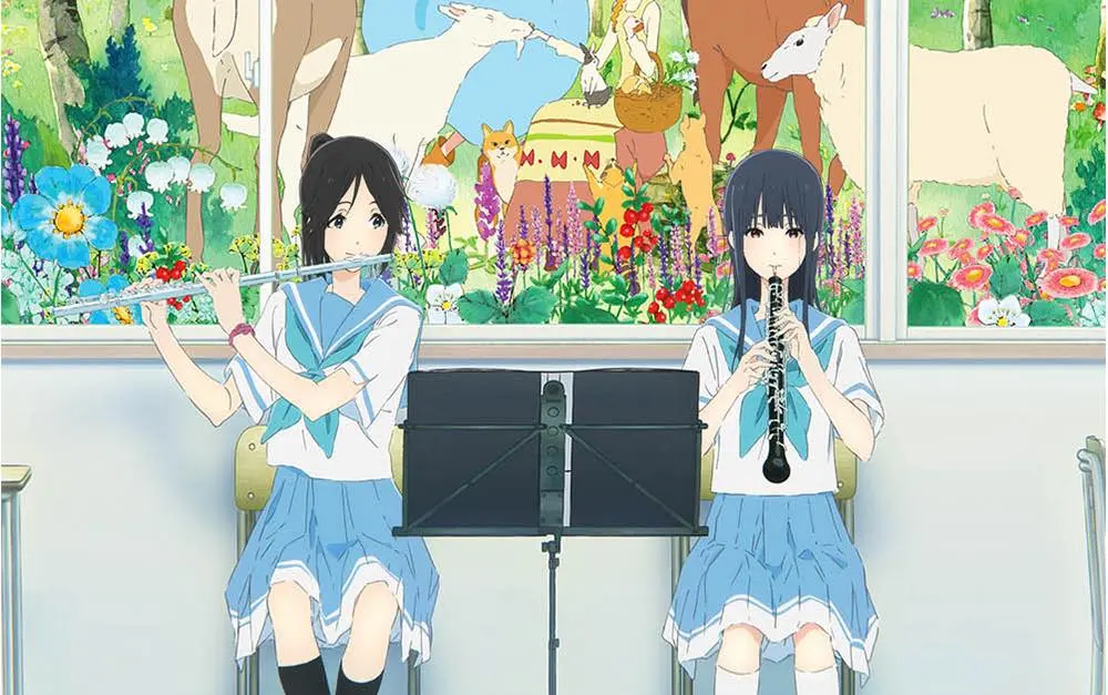京アニ『リズと青い鳥』BSで放送 吹奏楽部最後の夏と少女たちの緊迫感