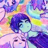 「OMORI」の壁紙／画像はキックスターターより