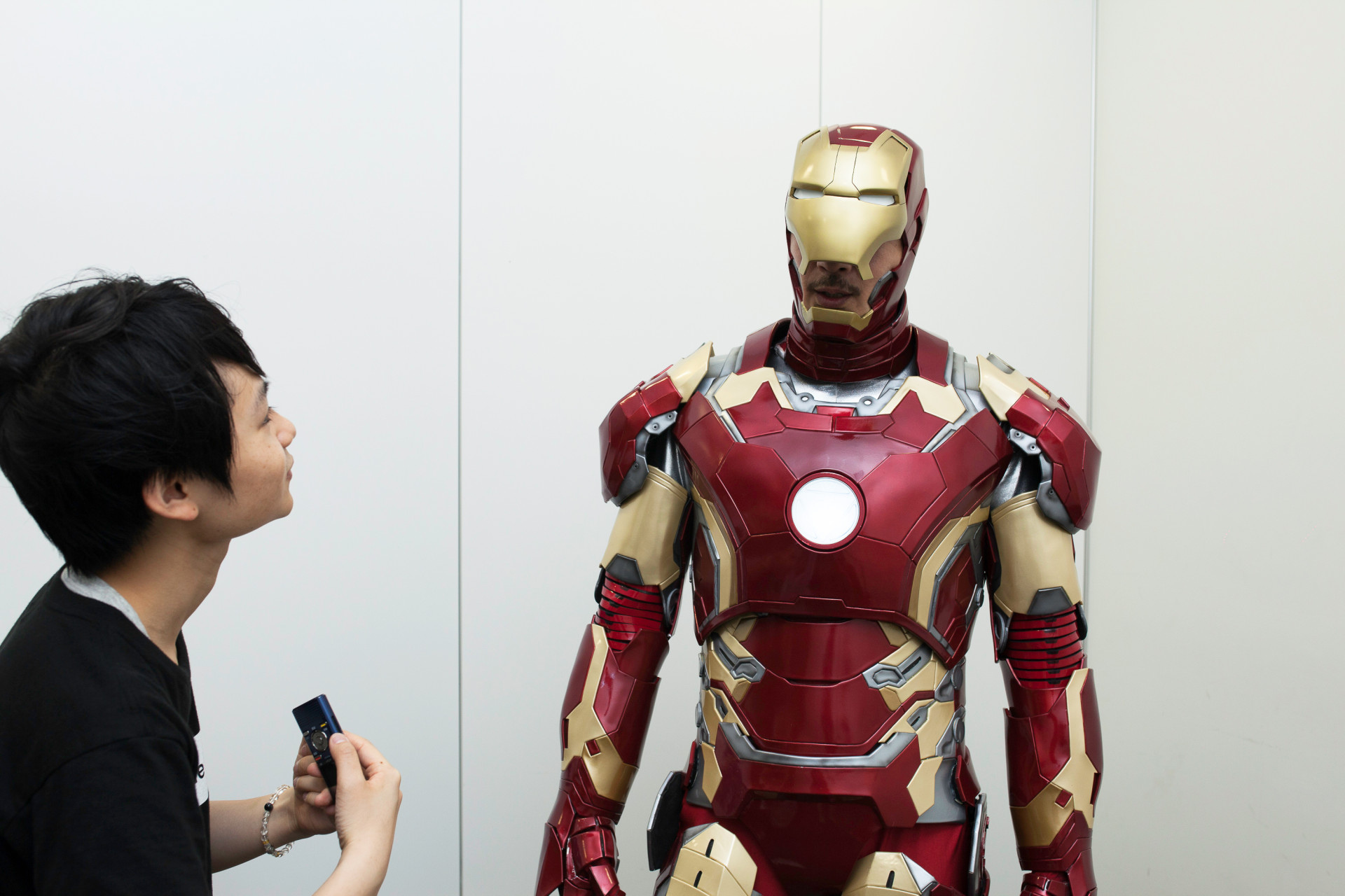 渋谷でアイアンマンに遭遇！ マーベルのコスプレイヤーが大量
