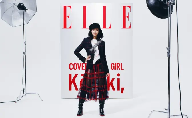 木村拓哉の娘Kōki,が『ELLE』映像でヒロイン　凛々しくも可愛い笑顔を見せる