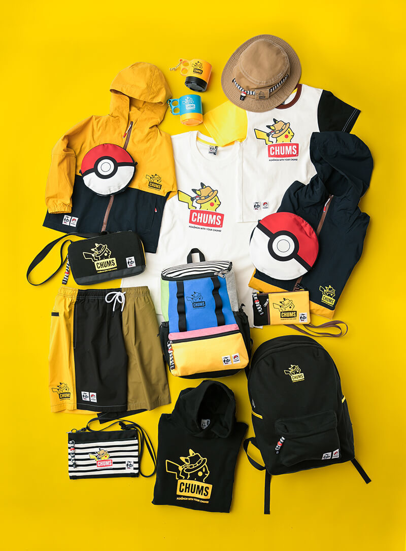 web限定アイテム バケハのピカチュウかわいすぎない？ ポケモン×CHUMSが初コラボ トップス