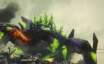 ゴジラとエヴァ初号機が融合…!? パチンコで描くオリジナルストーリー