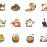 LINEスタンプ「ねこあつめ」／画像はLINE STOREから