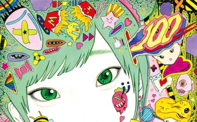 「女の子」テーマの作家サイトウケイスケ個展　自撮りをデコレーション