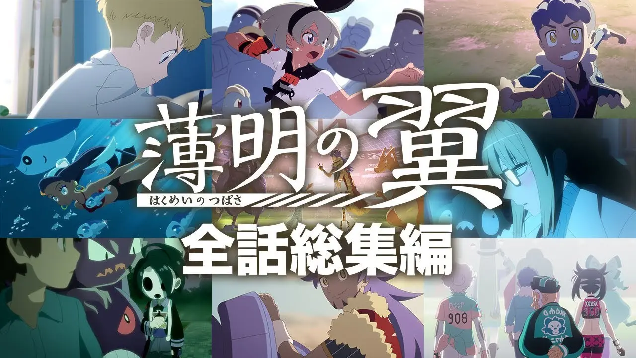画像は動画「【公式】『ポケットモンスター ソード・シールド』オリジナルアニメ「薄明の翼」 全話総集編」より