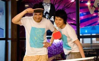 渋卓で実現！ 『ピンポン』ペコ役・片山福十郎 vs アクマ役・木村昴の真剣勝負！