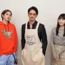 映画『極主夫道』主要キャスト（左から志尊淳さん、玉木宏さん、川口春奈さん）