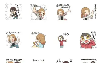 中二病ゲーム実況集団「MSSP」がLINEスタンプに! これはまいる~