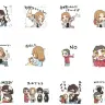 スタンプ画像はすべてLINE STOREのスクリーンショット／DWANGO Co., Ltd.