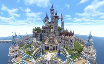 Minecraftで美しすぎる「魔法の城」建築 大人気の建築動画