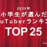 小学生が選んだYouTuberランキング2020