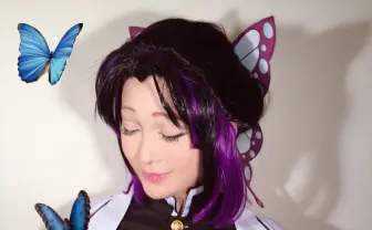 叶美香『鬼滅の刃』胡蝶しのぶコスプレ　世界観の凝り方が尋常じゃない！