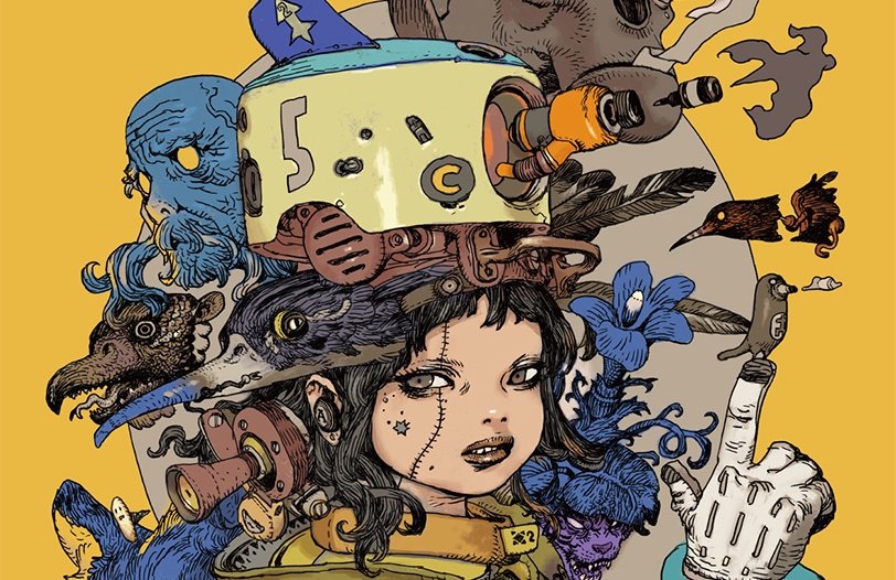 寺田克也個展「テラカツショー at caiman」 大迫力のライブ