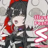 望月けいさんが描き下ろしたイラスト展「イラストフェスSP」のメインビジュアル