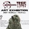 「SURRENDERS×TRAVS ART EXHIBITION」／画像はTRAVSのTwitterから