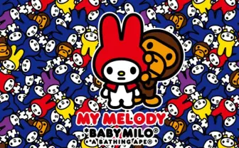 「A BATHING APE® × MY MELODY」が発売! マイメロがベイビーマイロ®とコラボ