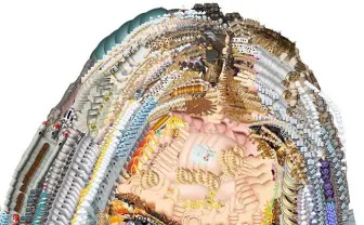 絵文字のビリー・アイリッシュがえげつない完成度　多才なラッパーがつくる人物画