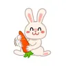 にんじんとウサギ