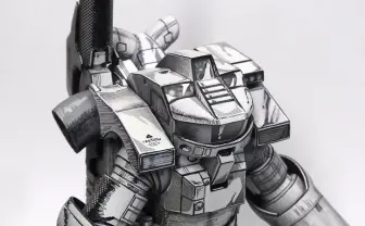 本当に立体なの!?  絵にしか見えないプラモデルがハンパない