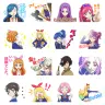 アイカツ！ LINEスタンプ／（C）SUNRISE/BANDAI,DENTSU,TV TOKYO　画像はLINE STOREより