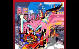 テーマは『特撮怪獣映画』 アーティストたかくらかずき、個展「仮想大戦」大阪・東京で開催