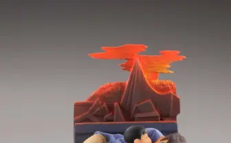 『クレヨンしんちゃん オトナ帝国の逆襲』名シーンを海洋堂がフィギュア化