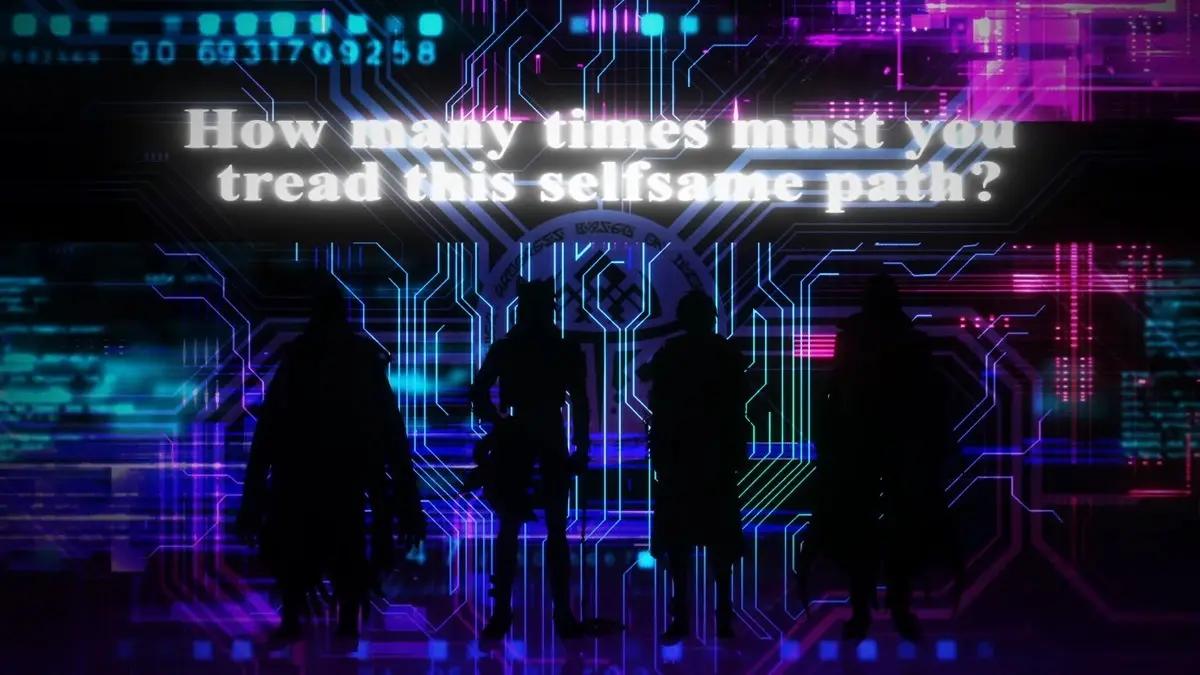 画像はティザー動画「Server Reboot Sequence: Engage｜#holoTEMPUS」から