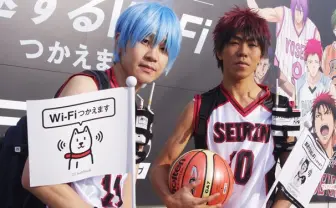 【C87】「夏コミも期待して」ソフトバンク×黒バス！ コスプレ社員を直撃