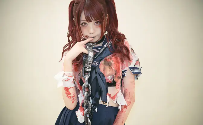 【写真】「池袋ハロウィン」台風に負けないコスプレイヤーさんたち