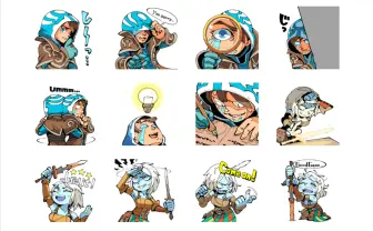 マジック「イニストラードを覆う影」POPなスタンプ配信！