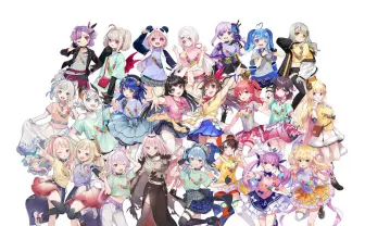 「V-Carnival」キービジュ解禁　星街すいせい、月ノ美兎ら全22組が大集合