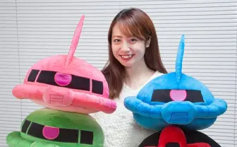 「ガンダム」ジオン軍のMS頭部がクッション化！ ザクがモッフモフ