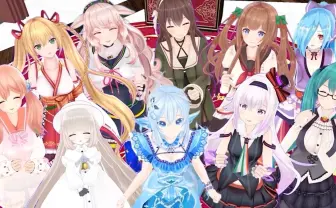 VTuberアイドル部1期生卒業へ 半数は「.LIVE」で活動継続