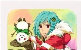 「サカサマのパテマ」3日間限定のクリスマスカード配布 サンタ姿のパテマが目印