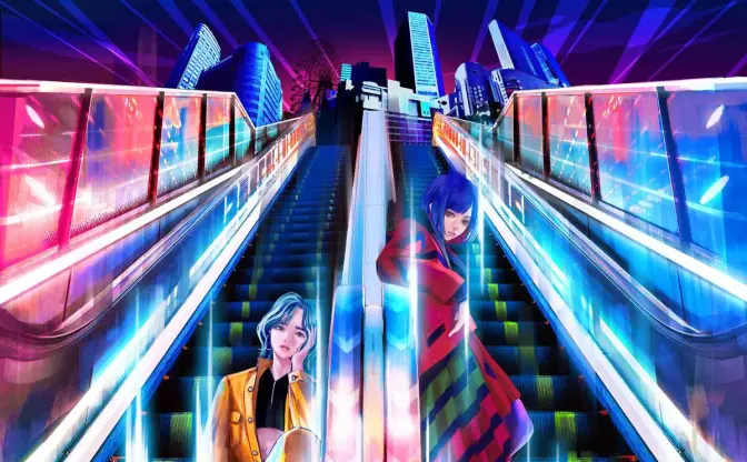 理芽、te’resaが2マンバーチャルライブ「IMAGINARY WORLD」と題した未来実験