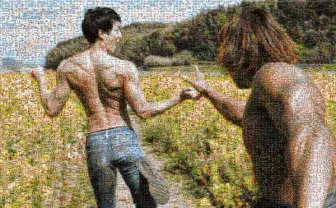 まさに筋肉の結晶！ 1万枚のマッチョからなるモザイクアートがNFT出品