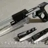 「マガジン式ゴム銃」／画像はすべて動画「マガジン式セミオートゴム銃を作ってみた」のキャプチャ