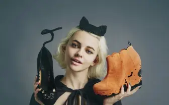 ハロウィンガチ勢へ… 猫の尻尾やお化けかぼちゃのシューズが小悪魔的