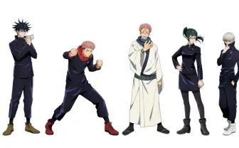 アニメ『呪術廻戦』主要キャラ最新ビジュアル公開 虎杖悠仁、伏黒恵ら8名