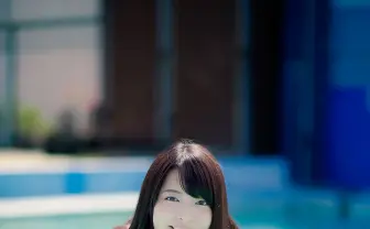 【水着グラビア】寺田安裕香　健康的なボディとはじける笑顔がプールで炸裂