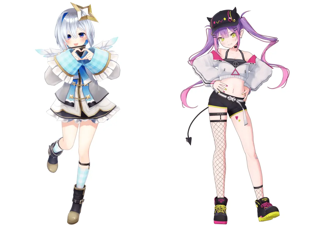 ホロライブ 天音かなた×常闇トワの新ユニット　歌声も相性抜群の天使と悪魔