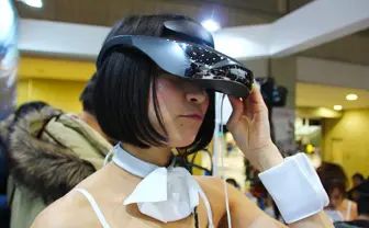 ヘッドマウントディスプレイで視界360度アイマス空間!AnimeJapan技術体験