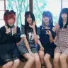 Siam☆Dream。左からFannyさん、Misakaさん、Iceさん、Musicさん、Matildaさん、Mihoさん