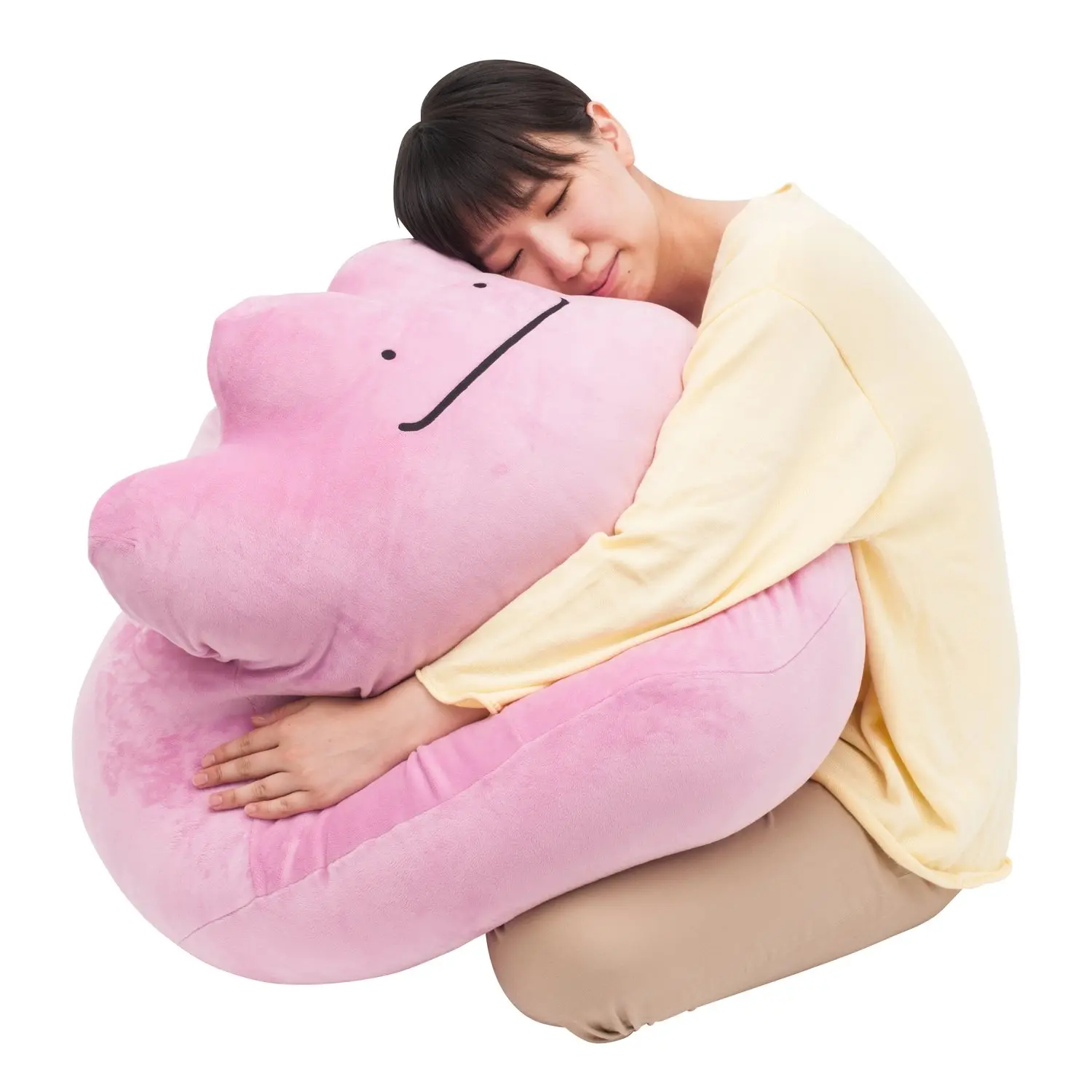 『ポケモン』メタモンの超巨大もっちりぬいぐるみが最高の癒し…