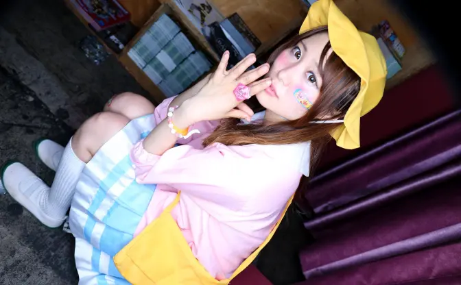 【写真】アニクラのコスプレイヤー ここちゃんなう。さん