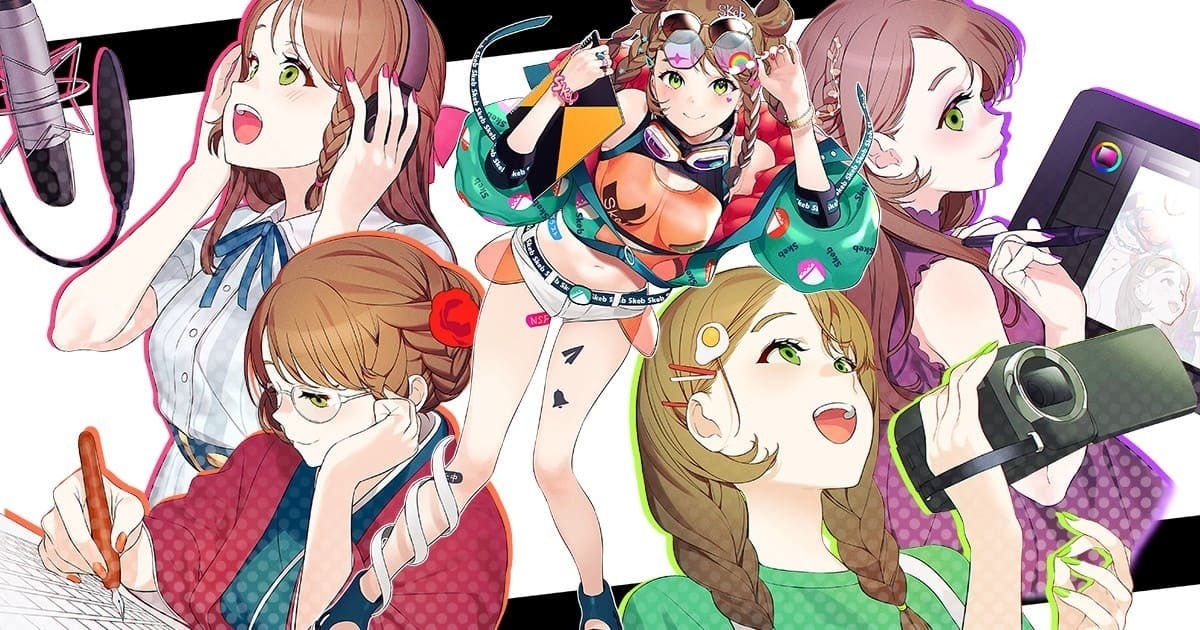 リクエストの絵 commission🪽💙 skebリクエストにてクライアント様のOC描かせて