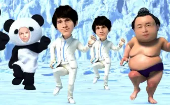 「あなたの顔」で赤ちゃんやパンダが踊り出す!! 強烈なインパクトに暑さを忘れる