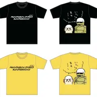 『ちいかわ』とラーメン二郎亀戸店のコラボTシャツ／画像はちいかわグッズ公式Twitterから